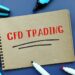 Business concept meaning CFD TRADING Contract For Difference wit
